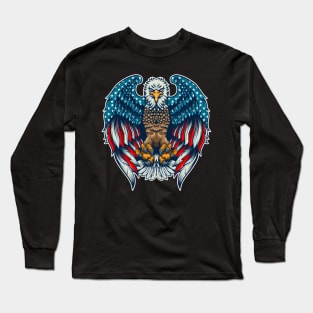 American Bald Eagle Long Sleeve T-Shirt